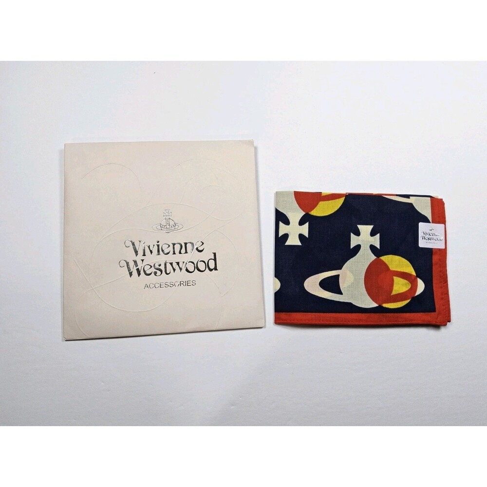 Vivienne Westwood Handkerchief Neckerchief Bandana Scarf Pocket Square Japan